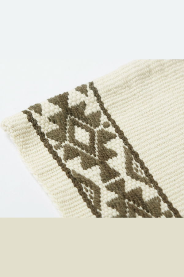 Andes Silvia Rug #03 / Beige & Oliva Rug