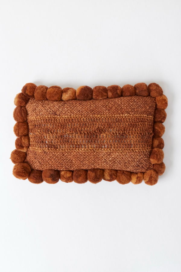Andes Valle Pom Pom Cushion