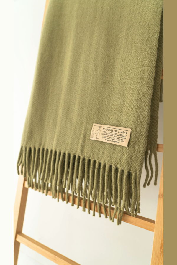 Andes Purmamarca Blanket - Musgo