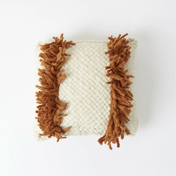 Andes Puna Cushion with Fringes Andes Puna Cushion with Fringes