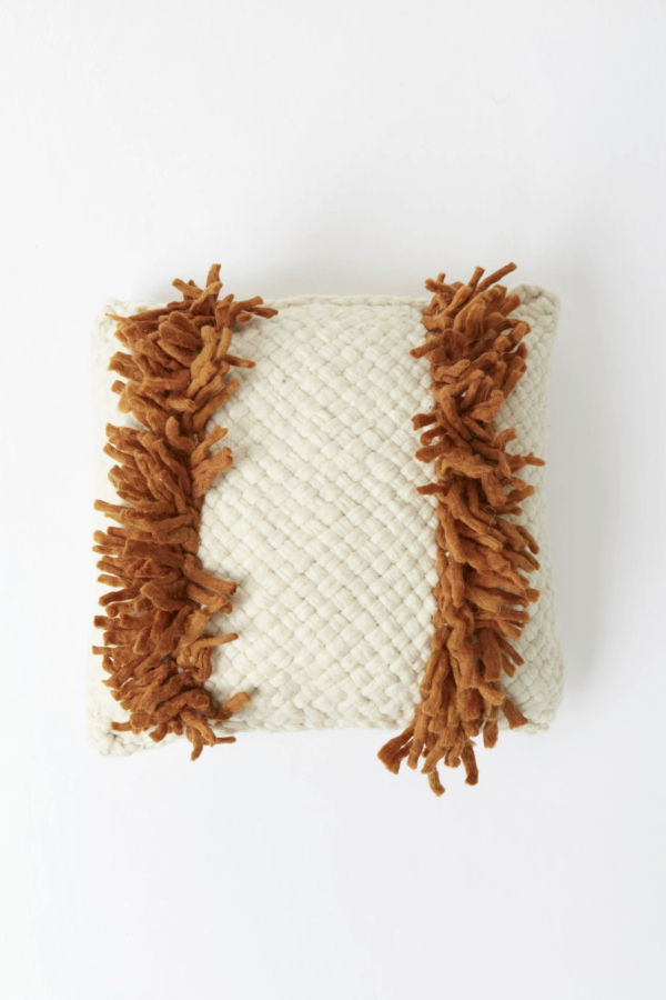 Andes Puna Cushion with Fringes