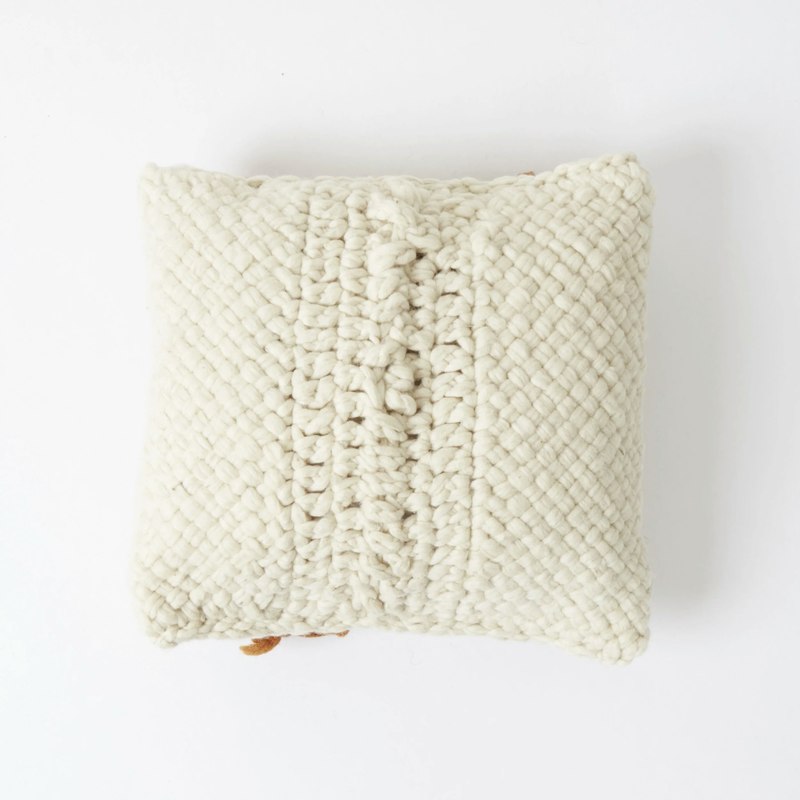 Andes Puna Cushion with Fringes