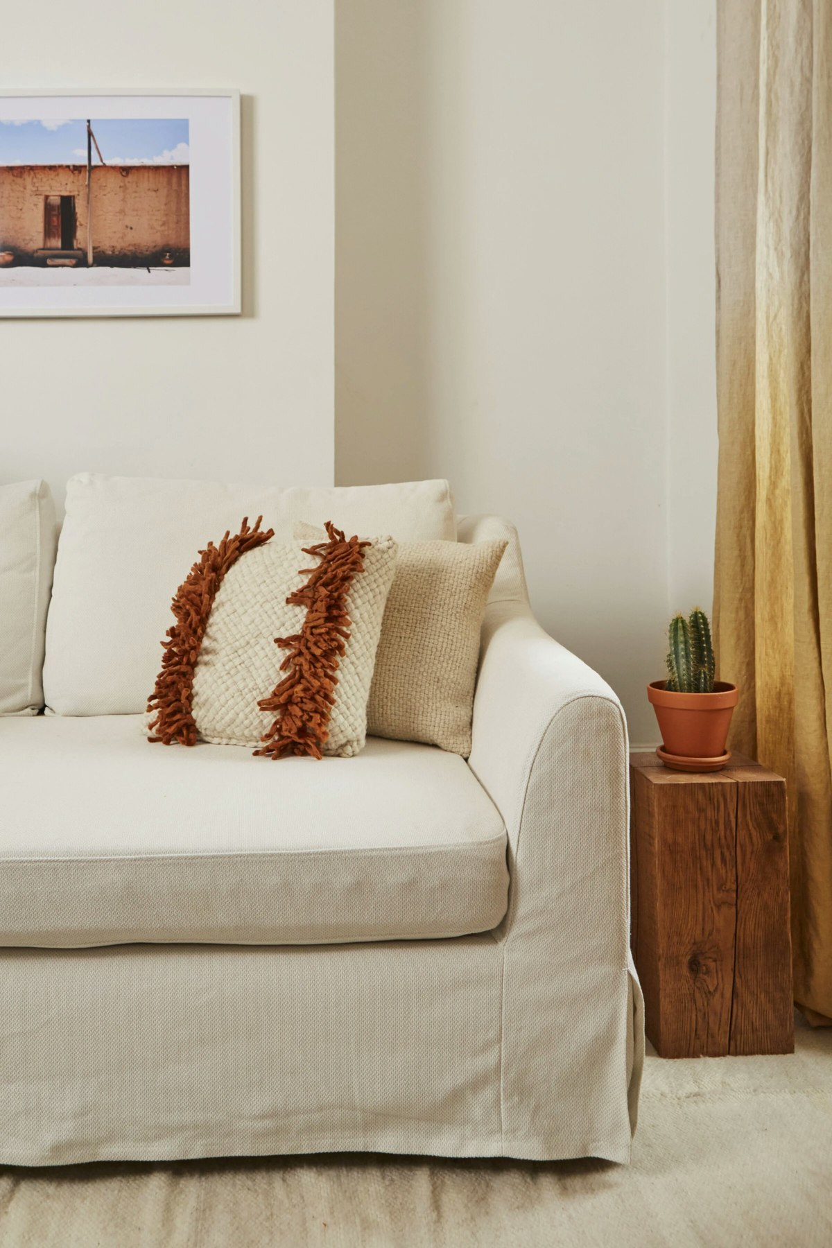 Andes Puna Cushion with Fringes - Image 5 of 5