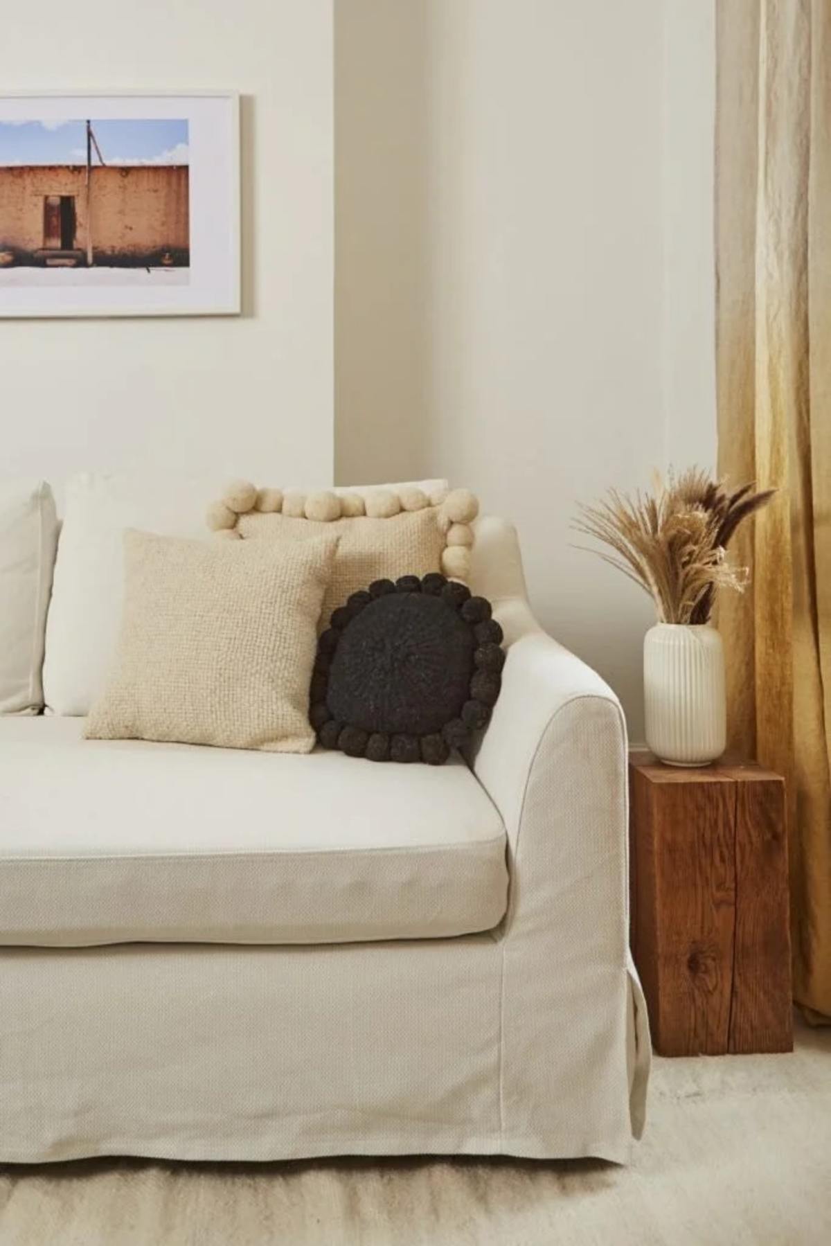 Andes Valle Pom Pom Cushion - Image 2 of 5