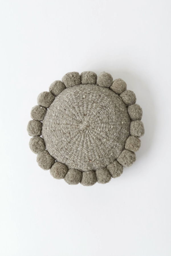 Andes Valle Pom Pom Cushion