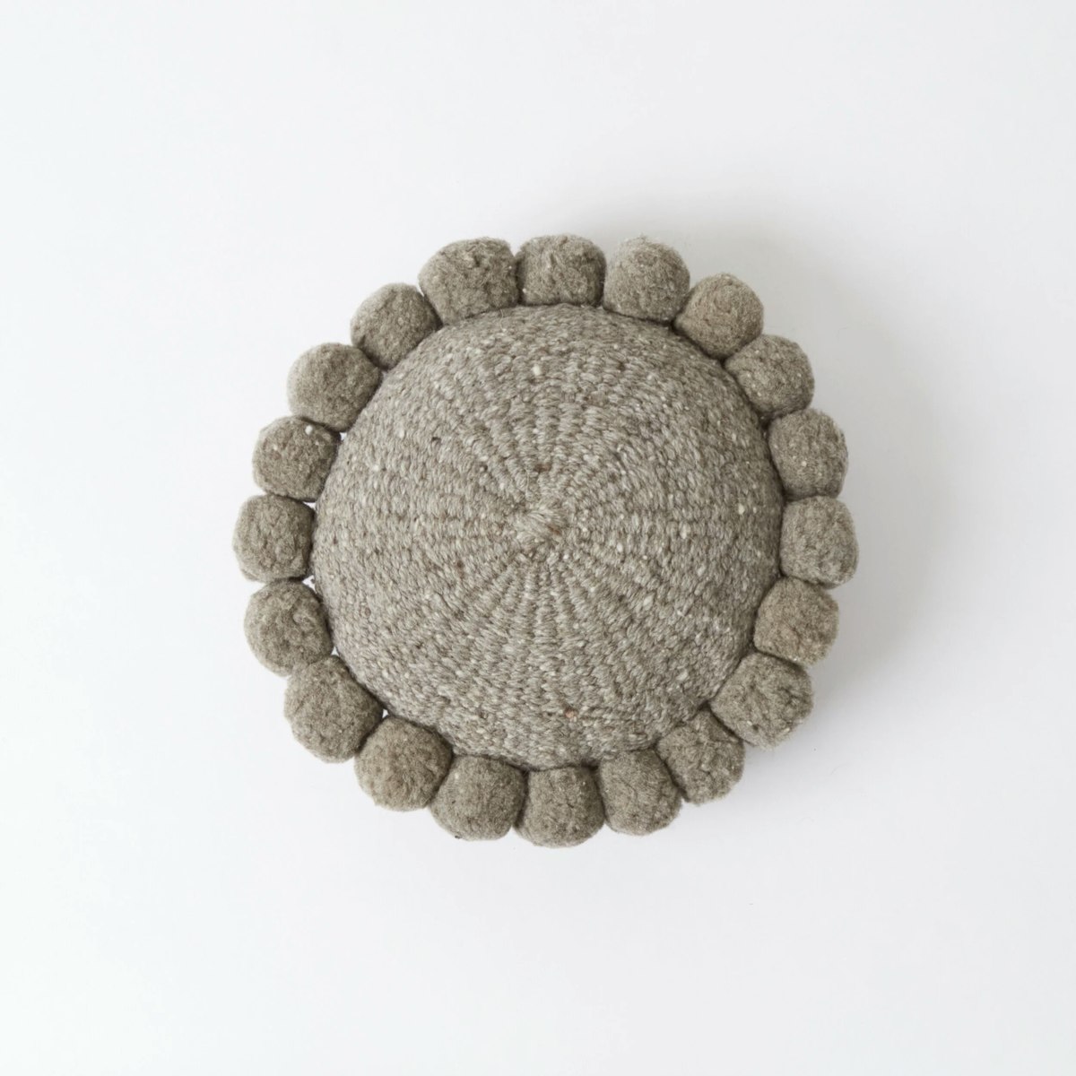 Andes Valle Pom Pom Cushion - Image 1 of 3
