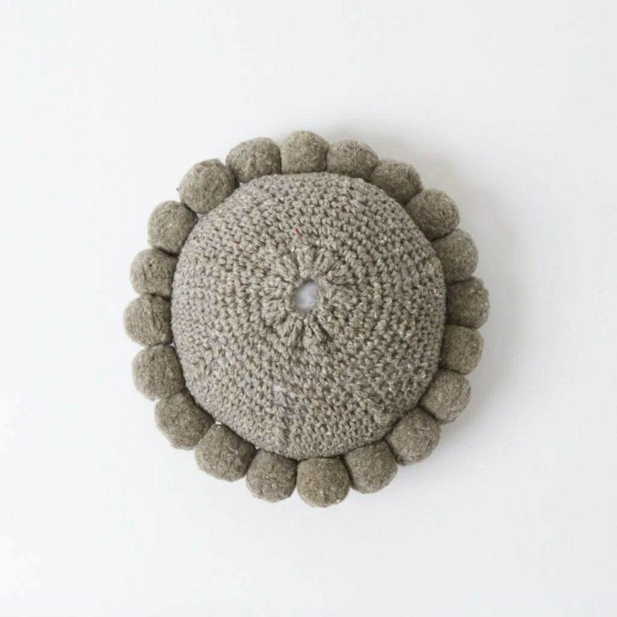 Andes Valle Pom Pom Cushion - Image 3 of 3