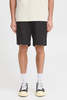 SOLID Allan Elas Linen Drawstring Shorts - Black - Thumbnail 1