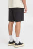SOLID Allan Elas Linen Drawstring Shorts - Black - Thumbnail 5