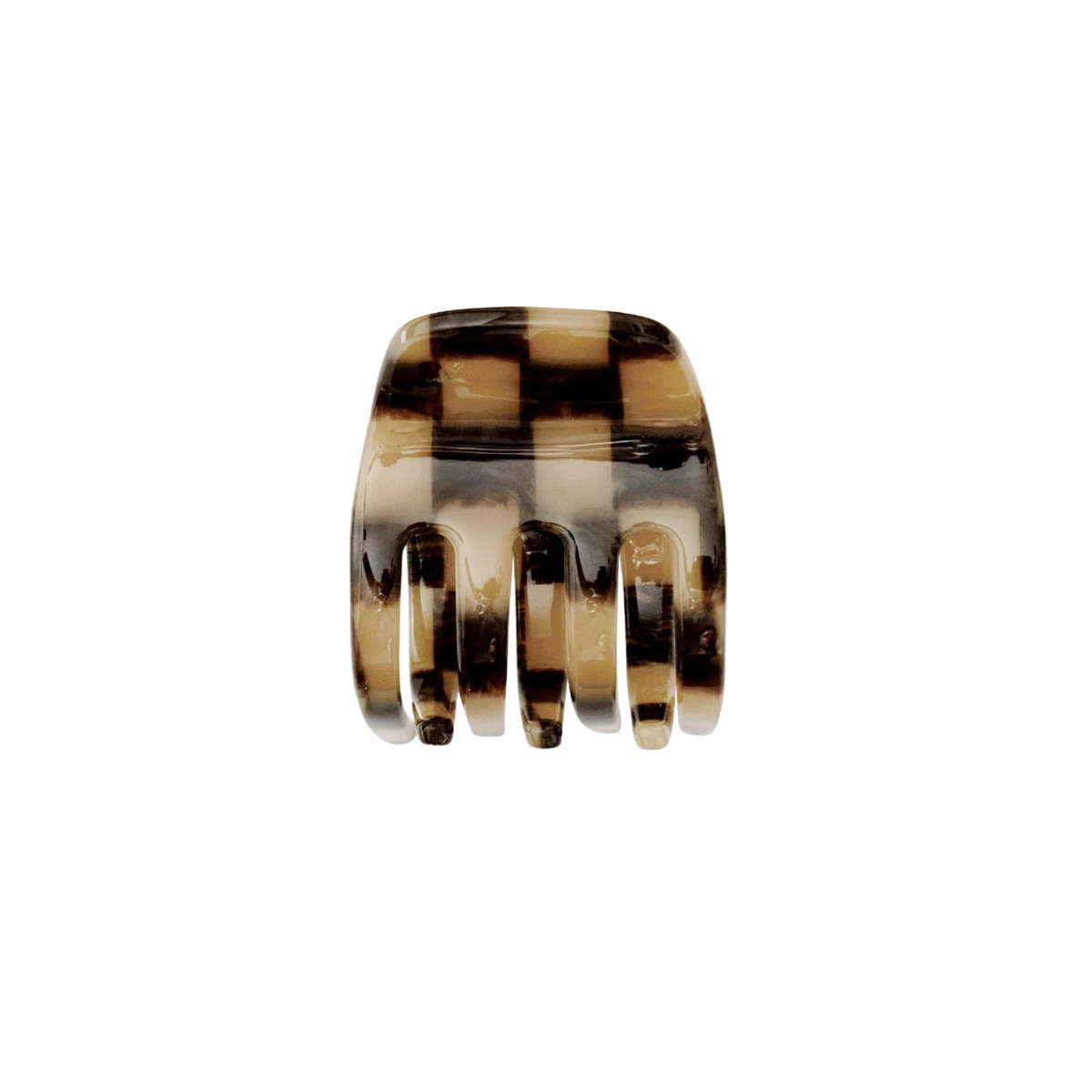 Karst Essentials Small Hair Claw Clip Faded Checker - Image 1 of 3