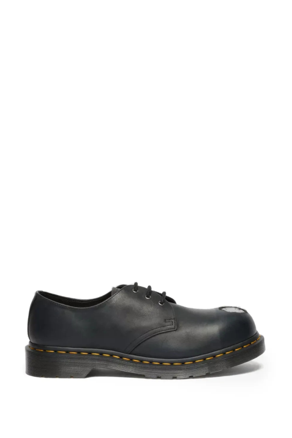 Dr. Martens 1461 Metal Toe Leather Shoes - Black