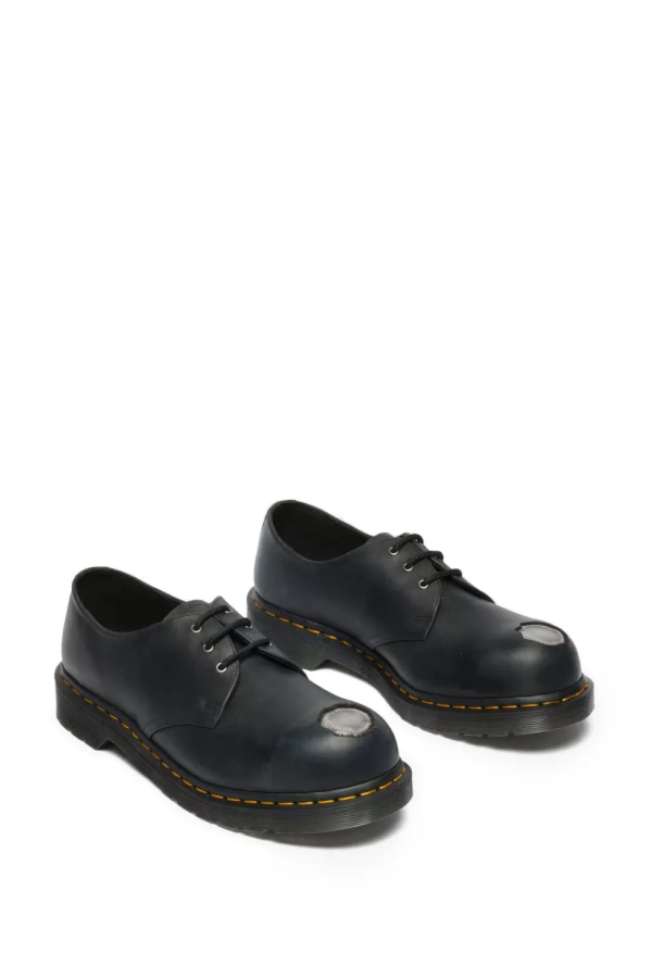 Dr. Martens 1461 Metal Toe Leather Shoes - Black