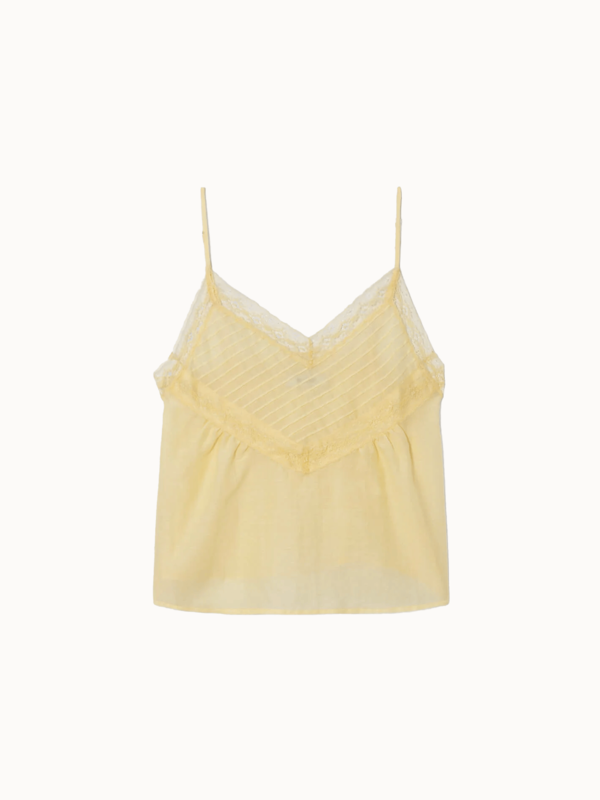 RE/DONE Sofia Cami Top - Shortbread