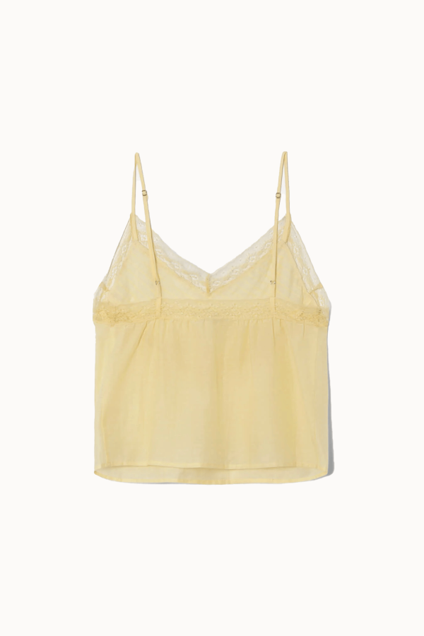 RE/DONE Sofia Cami Top - Shortbread