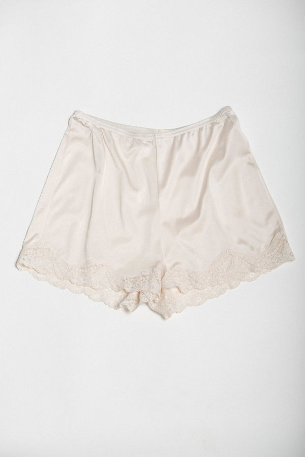 Vintage Slip Shorts - Cream