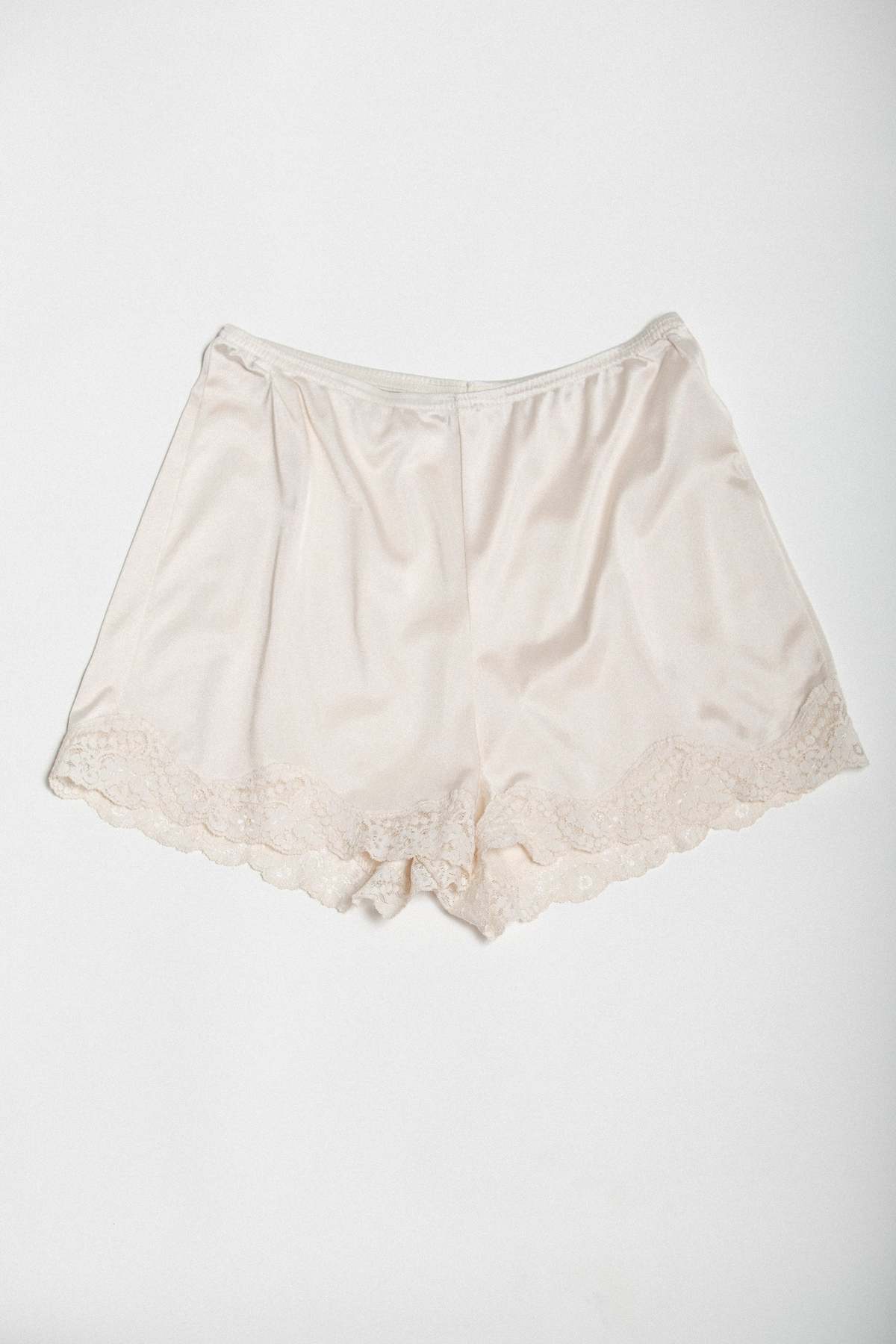 Vintage Slip Shorts - Cream - Image 1 of 8