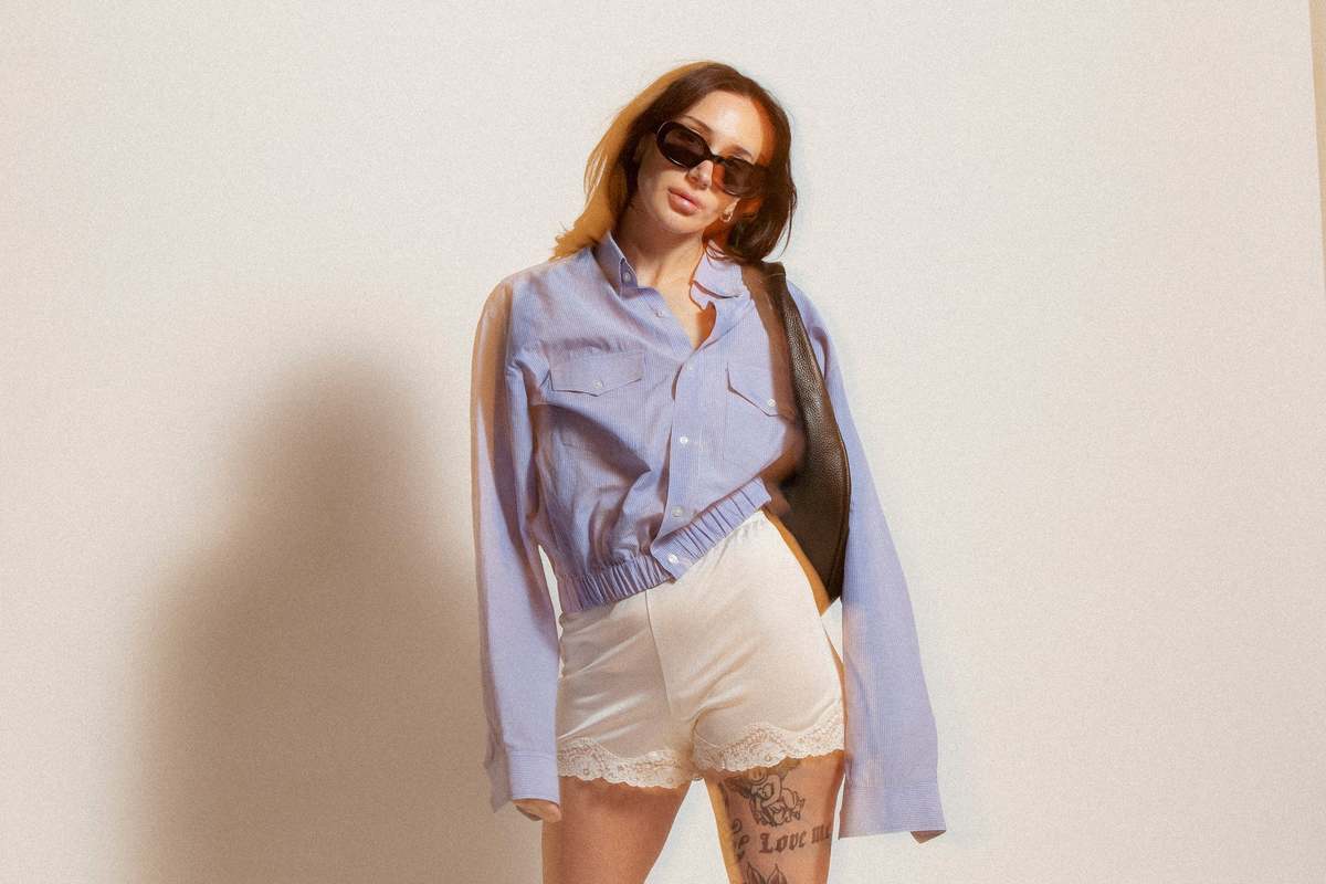 Vintage Slip Shorts - Cream - Image 8 of 8