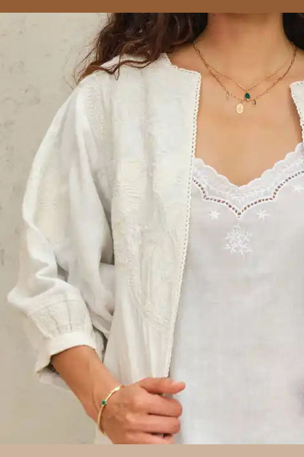 M.A.B.E Averi Embroidered Jacket