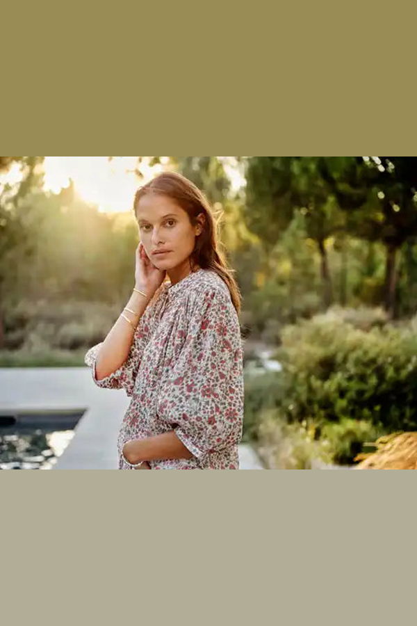 M.A.B.E Della Printed Top