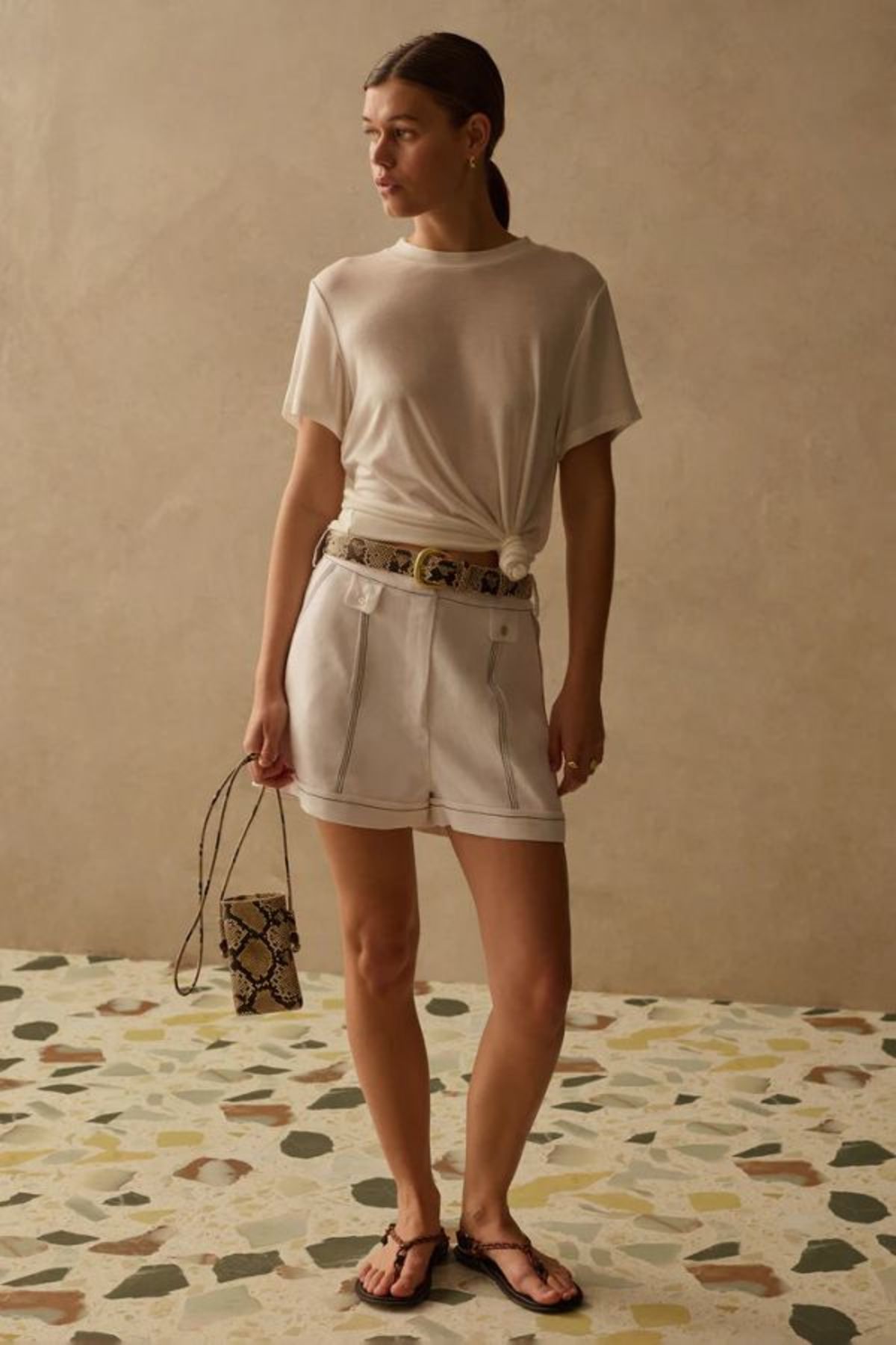 Sancia The Maysen Tee Top - Ivory - Image 4 of 6