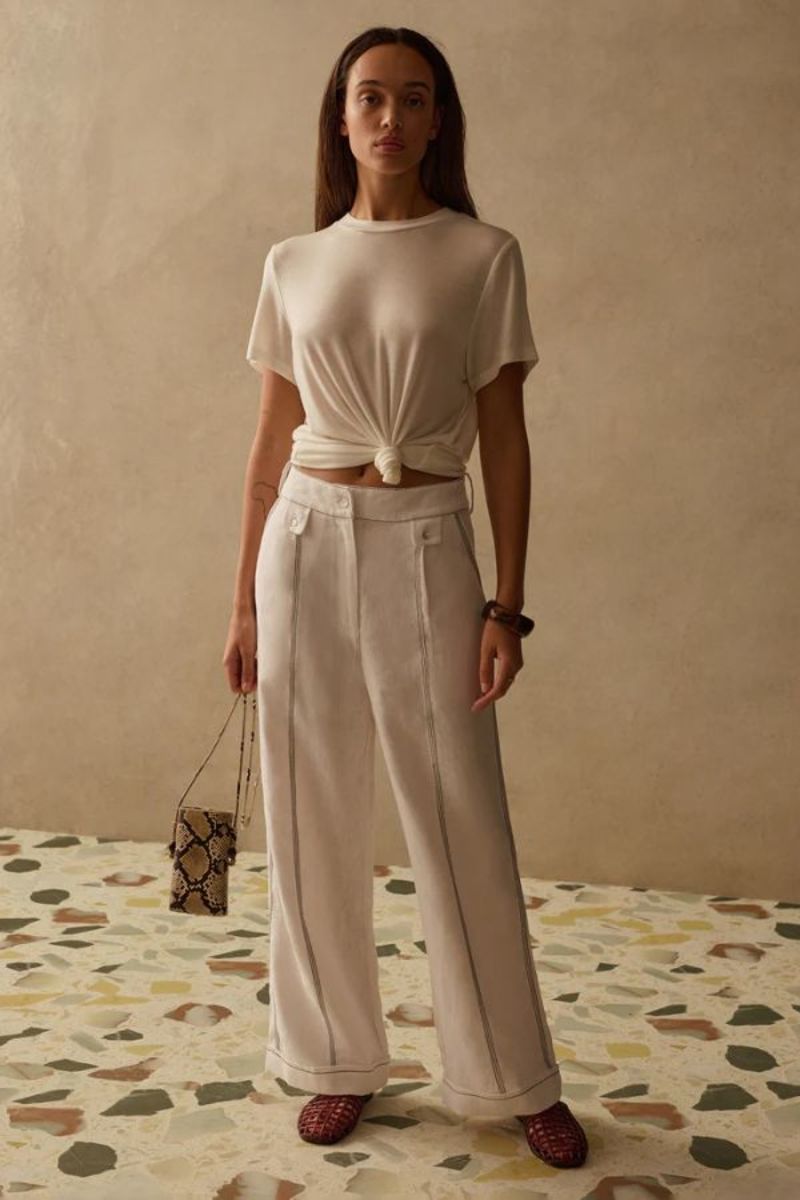 Sancia The Maysen Tee Top - Ivory