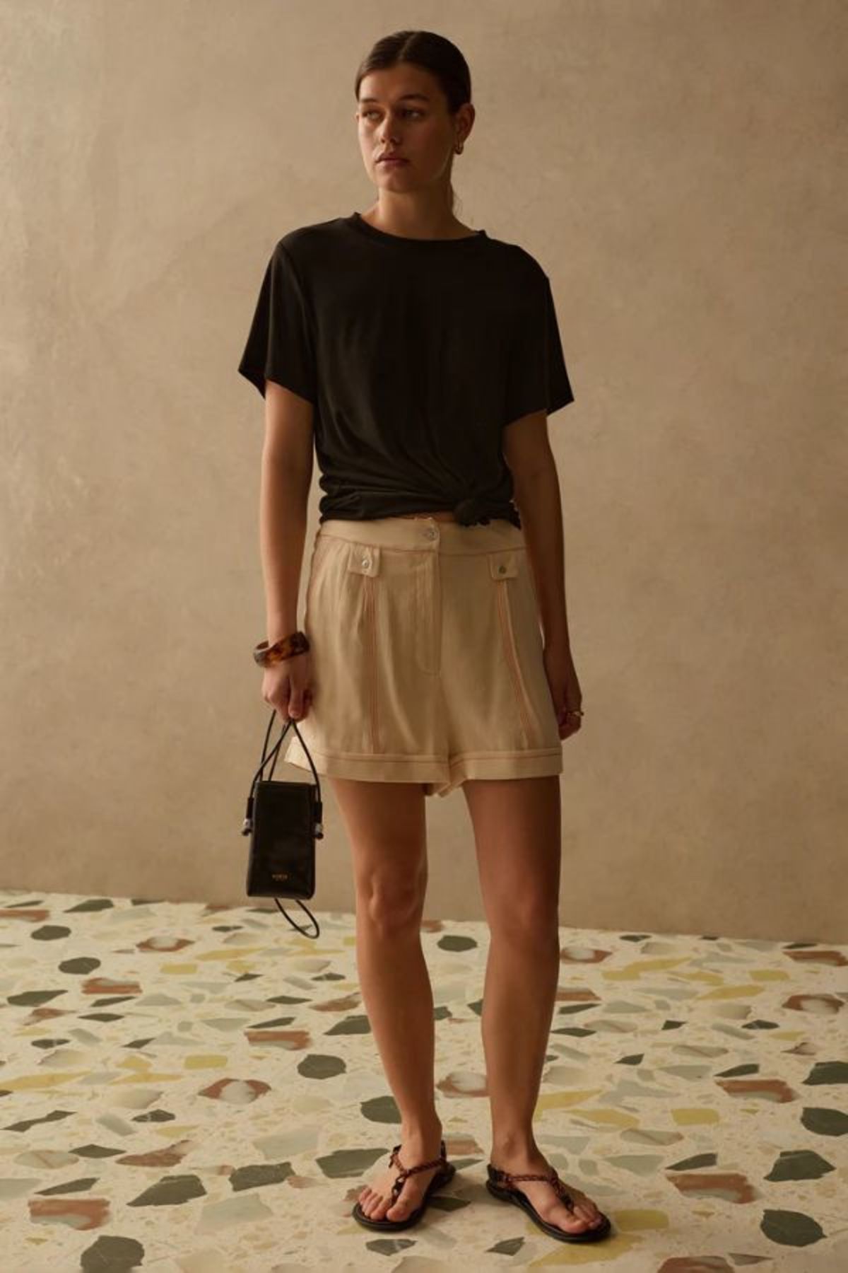 Sancia The Maysen Tee - Nero - Image 3 of 6