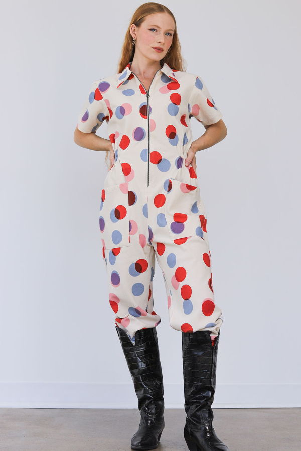 Noble Utility Suit - Polka Dot