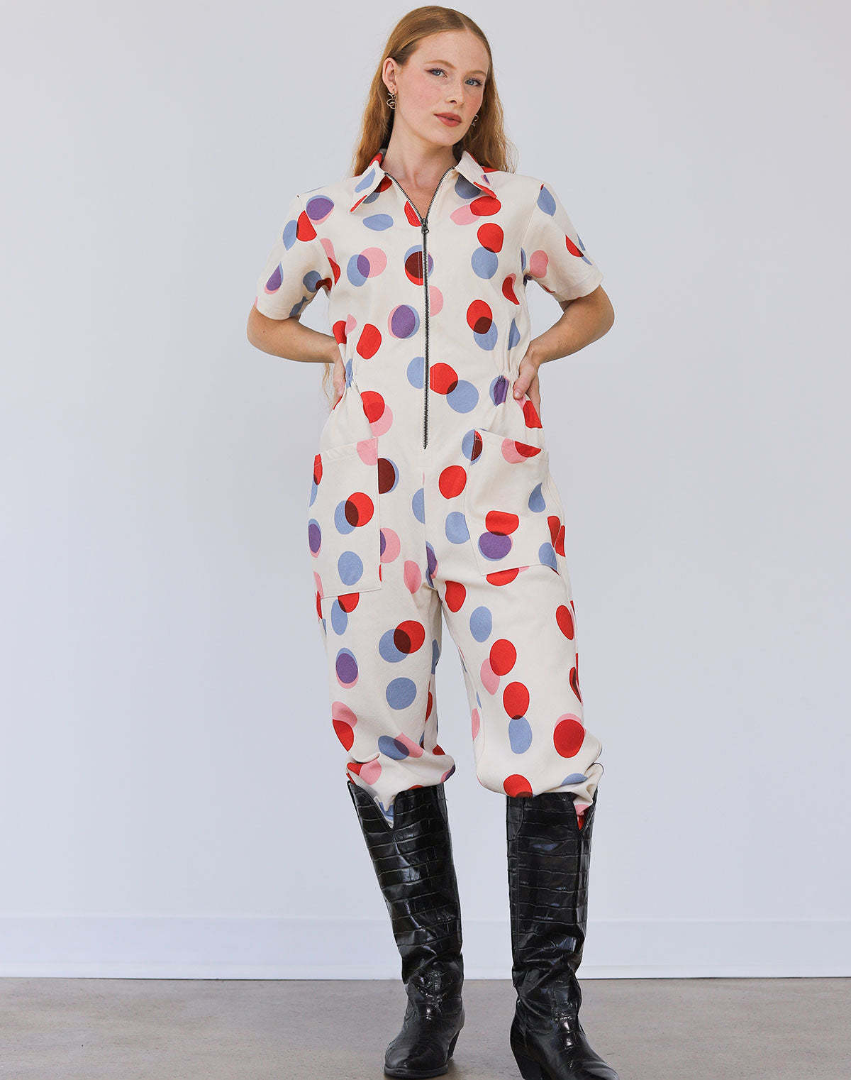 Noble Utility Suit - Polka Dot - Image 2 of 4