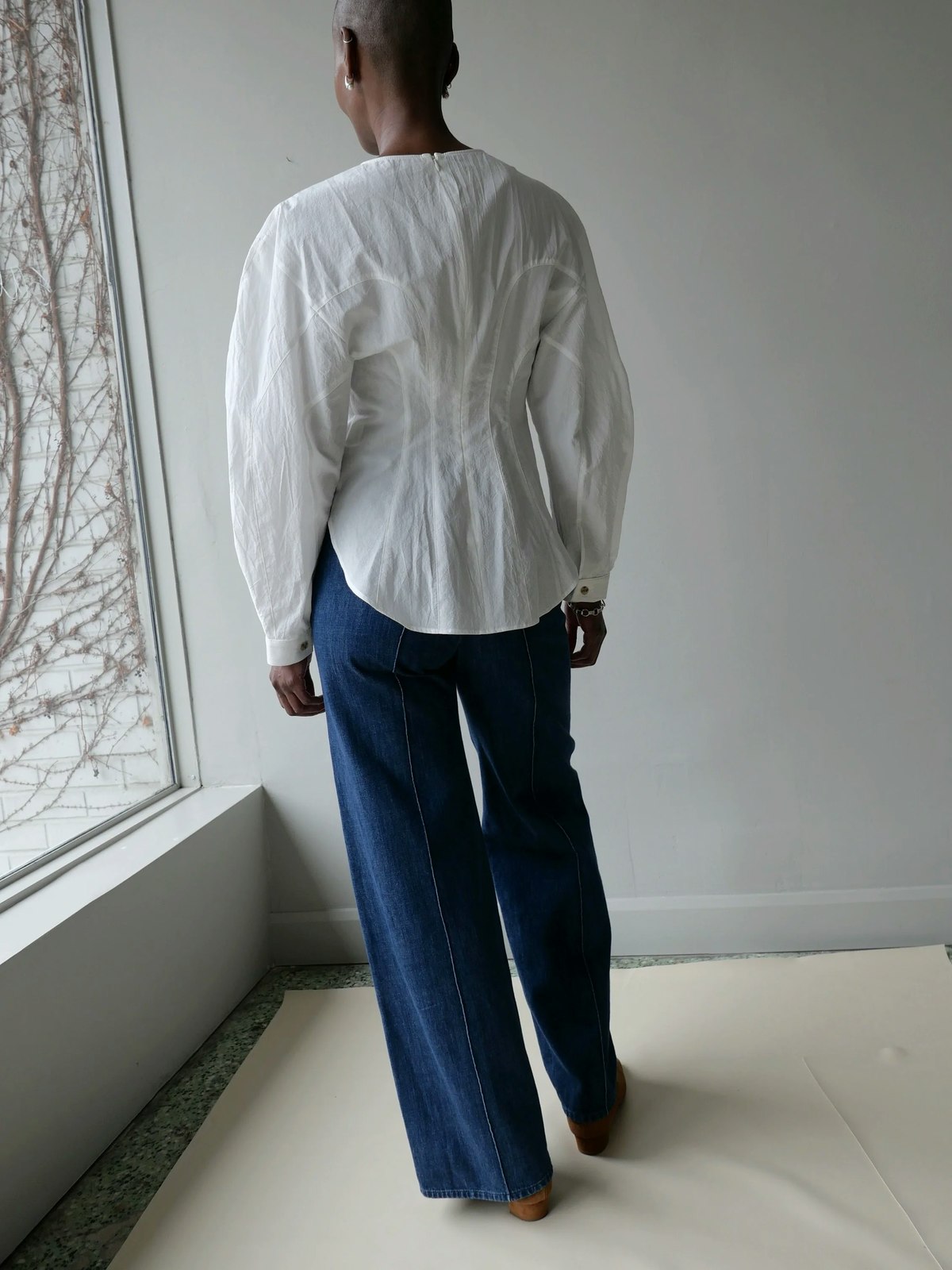 AKIRANAKA Aura Stripe Shirt - Image 1 of 4