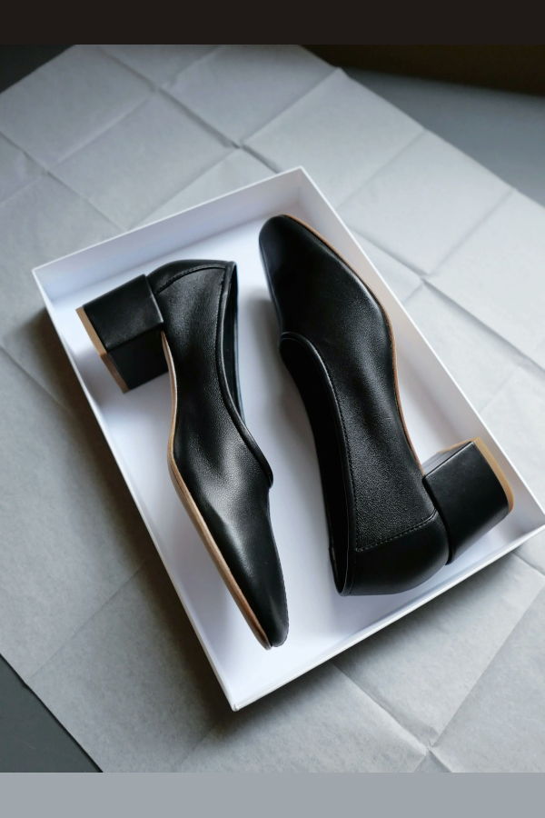 BY FAR Prudence 45 Pump - Black