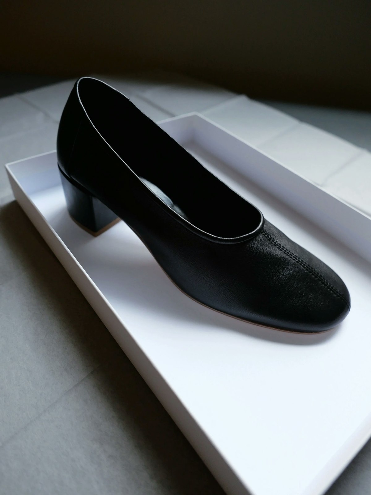 BY FAR Prudence 45 Pump - Black - Image 2 of 4