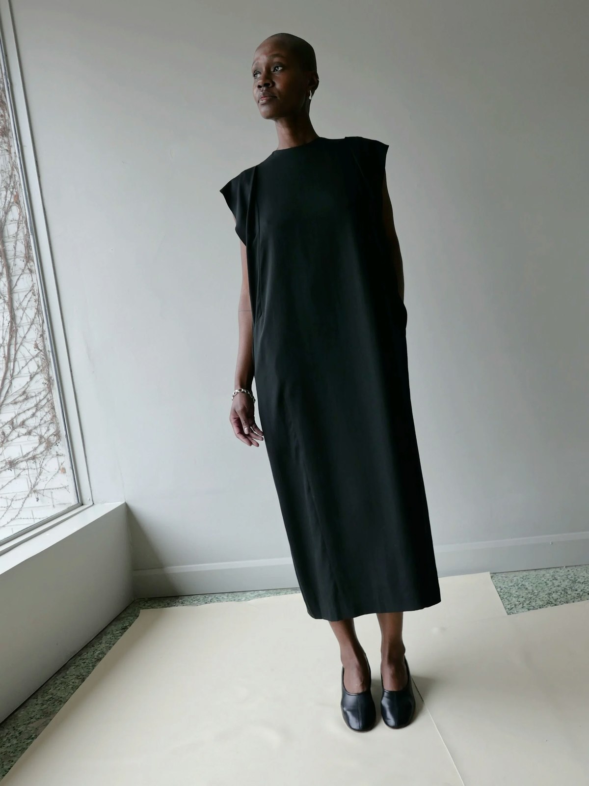 BY FAR Prudence 45 Pump - Black - Image 3 of 4