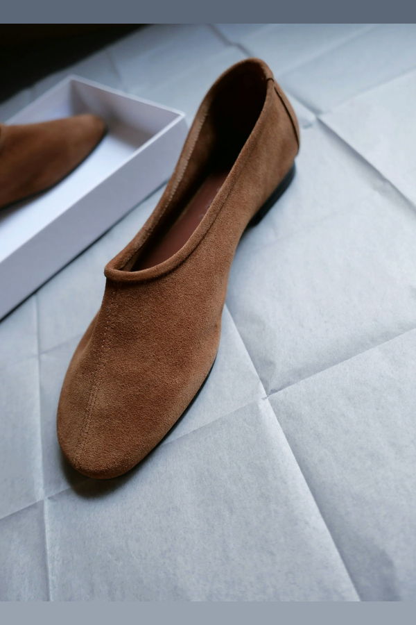 BY FAR Prudence Ballet Flat - Summer Tan
