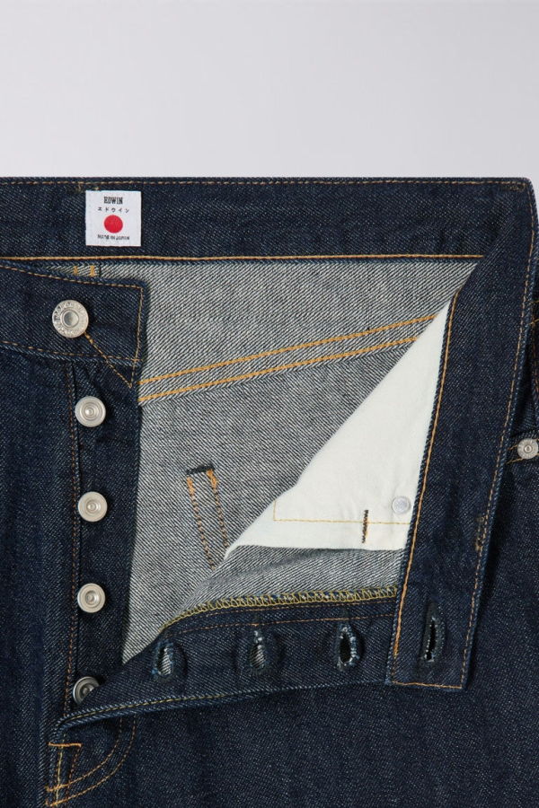 Edwin Loose Jeans Kaihara Blue Rinsed