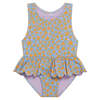 KIDS STELLA MCCARTNEY Baby Swimsuit Stars And Dots Print - Blue - Thumbnail 1