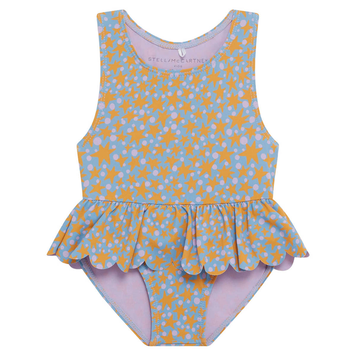 KIDS STELLA MCCARTNEY Baby Swimsuit Stars And Dots Print - Blue - Image 1 of 4