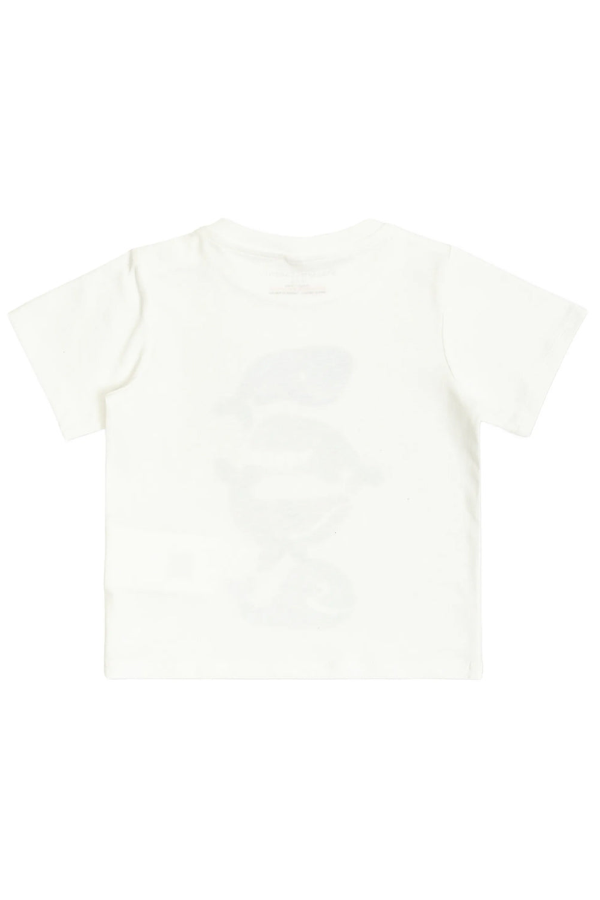 KIDS STELLA MCCARTNEY Baby T-Shirt With Whales Print T-Shirt - White