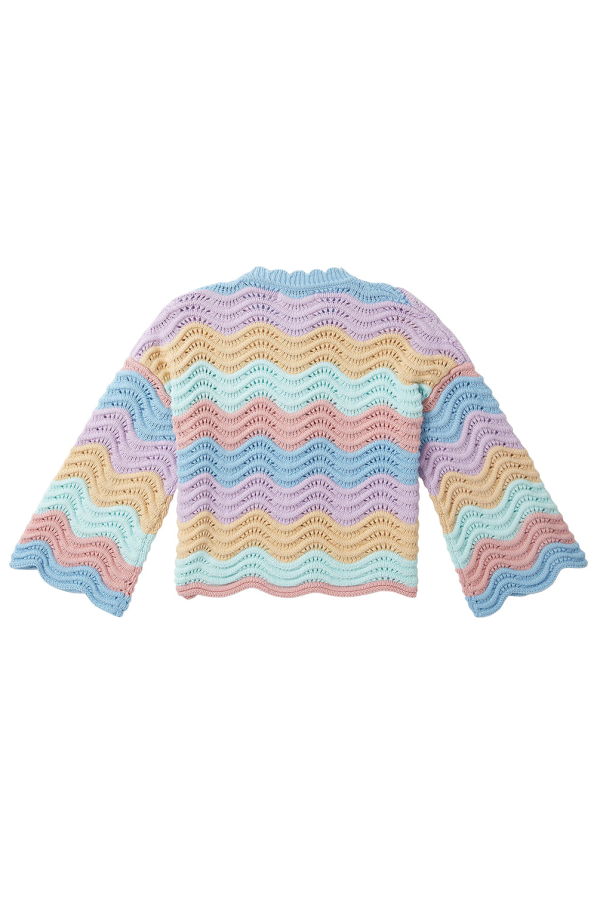 KIDS STELLA MCCARTNEY Crochet Cardigan - Multicolour