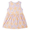KIDS STELLA MCCARTNEY Jersey Dress Starfish Print Dress - Purple - Thumbnail 2
