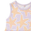 KIDS STELLA MCCARTNEY Jersey Dress Starfish Print Dress - Purple - Thumbnail 3