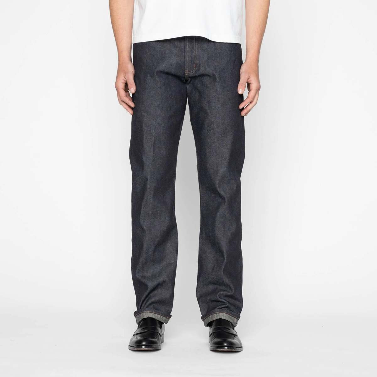 Naked & Famous True Guy Hemp Blend Selvedge Jeans - Indigo - Image 2 of 8