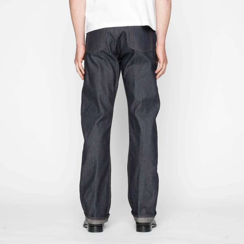 Naked & Famous True Guy Hemp Blend Selvedge Jeans - Indigo