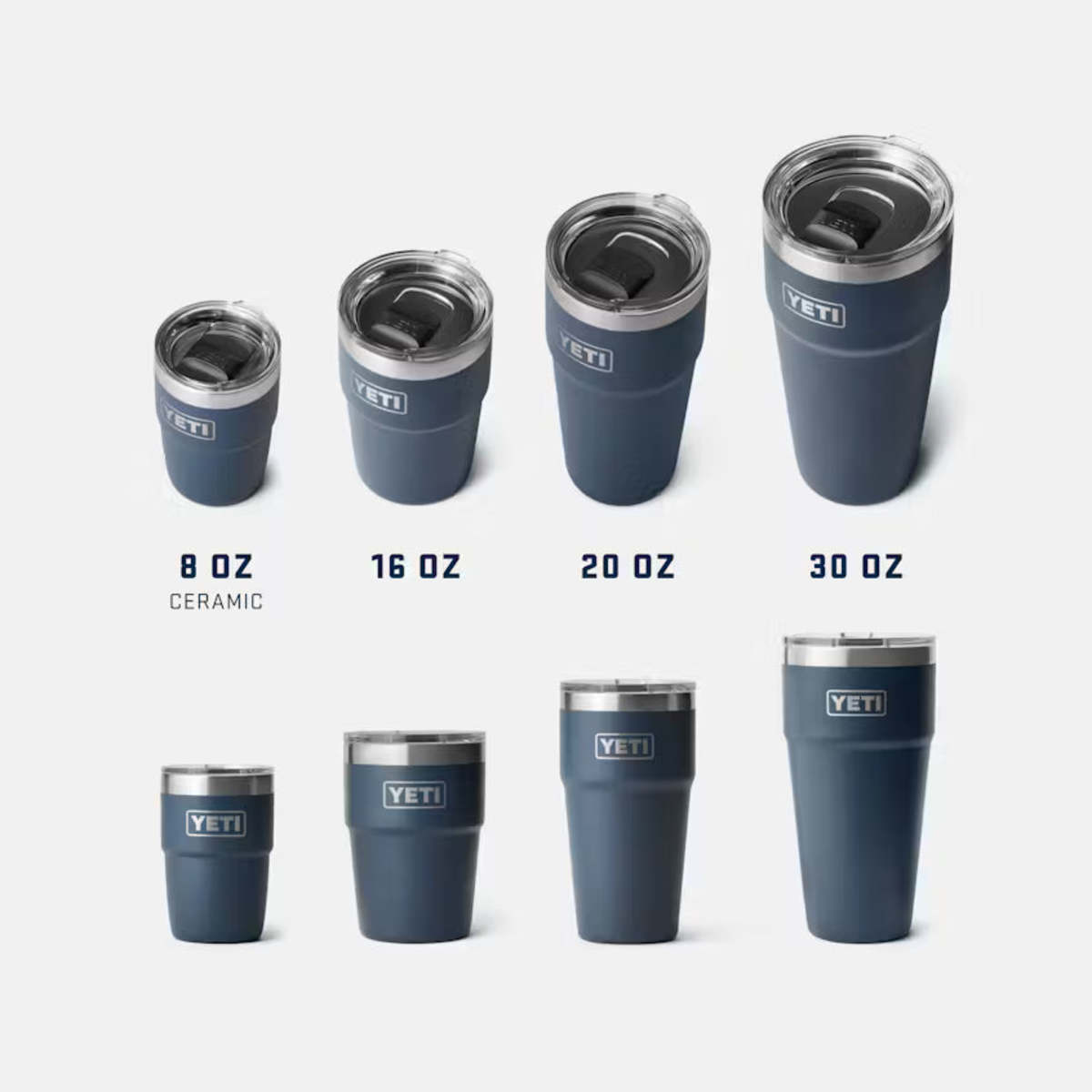Yeti Rambler 20oz Stackable Cup Water Bottle - Ridgeline - Image 3 of 4