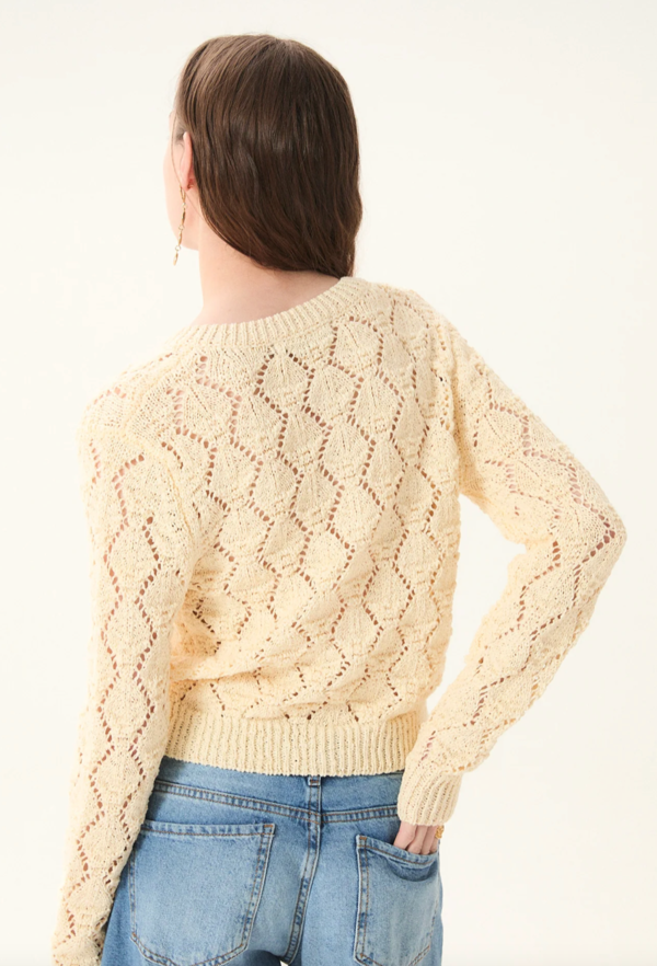 Deluc Cerdena Cardigan - Ecru