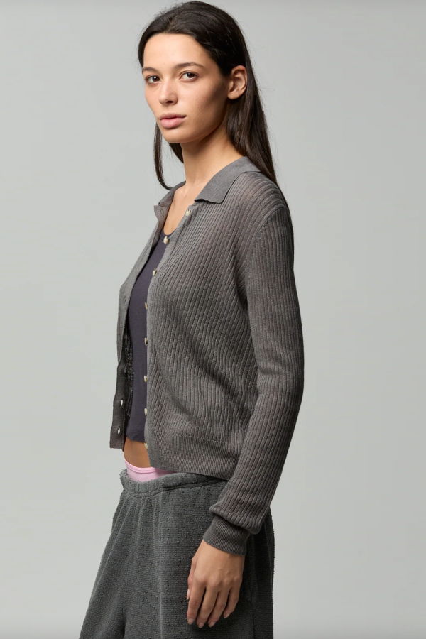 Asher Eloise Cardigan - Iron