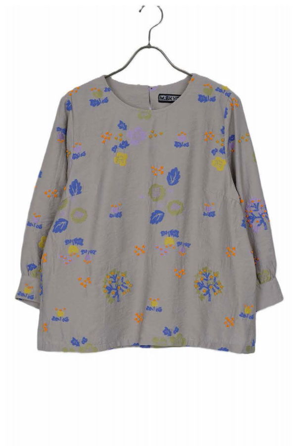 M.& Kyoko Woven Pullover