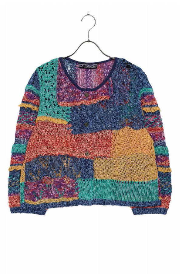 M.& Kyoko Knitted Cardigan - Blue