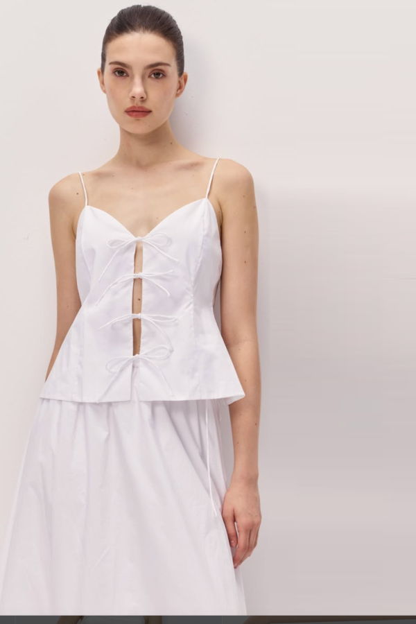 elodie Vionnet Top - White