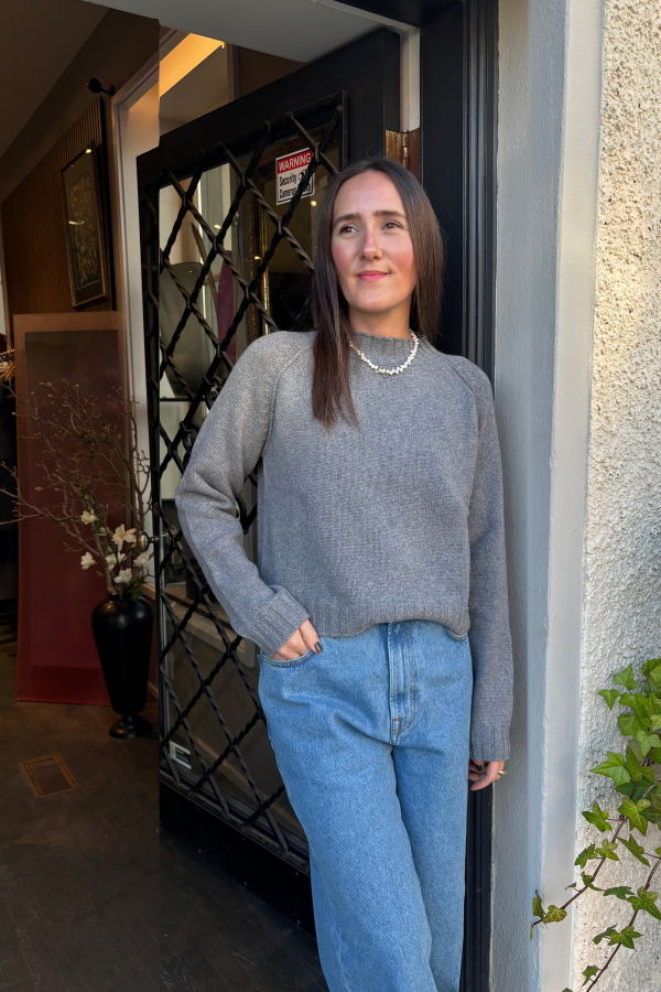 MJ Watson Cashmere Short Knit Sweater