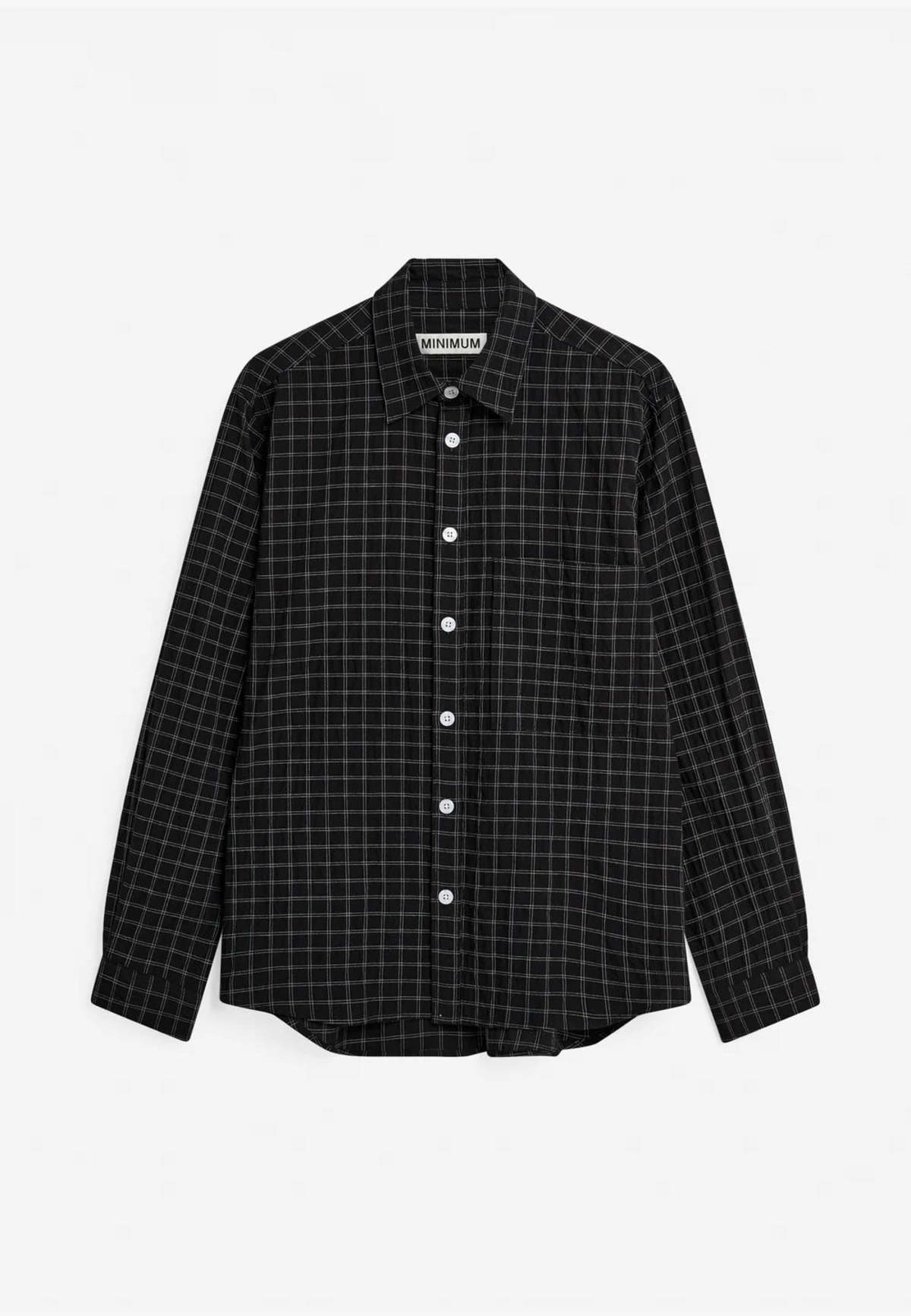 Minimum Ace Relaxed Shirt - Black - Image 4 of 4
